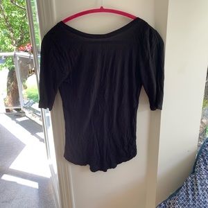 Kit and ace low back t shirt